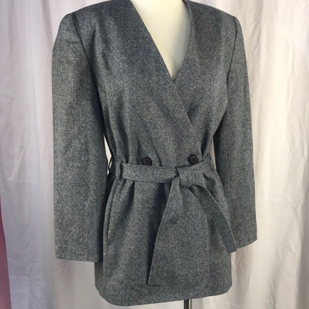 Pendleton Belted Wool Jacket/Blazer Euc - image 2